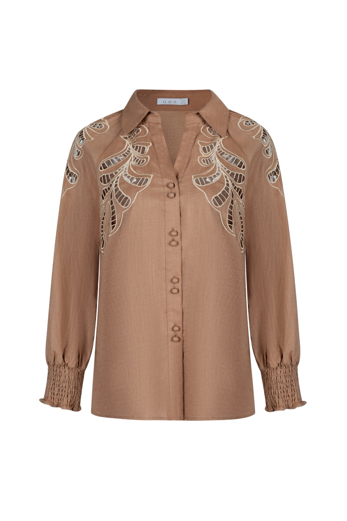 OCEANE EMBROIDERED SHIRT