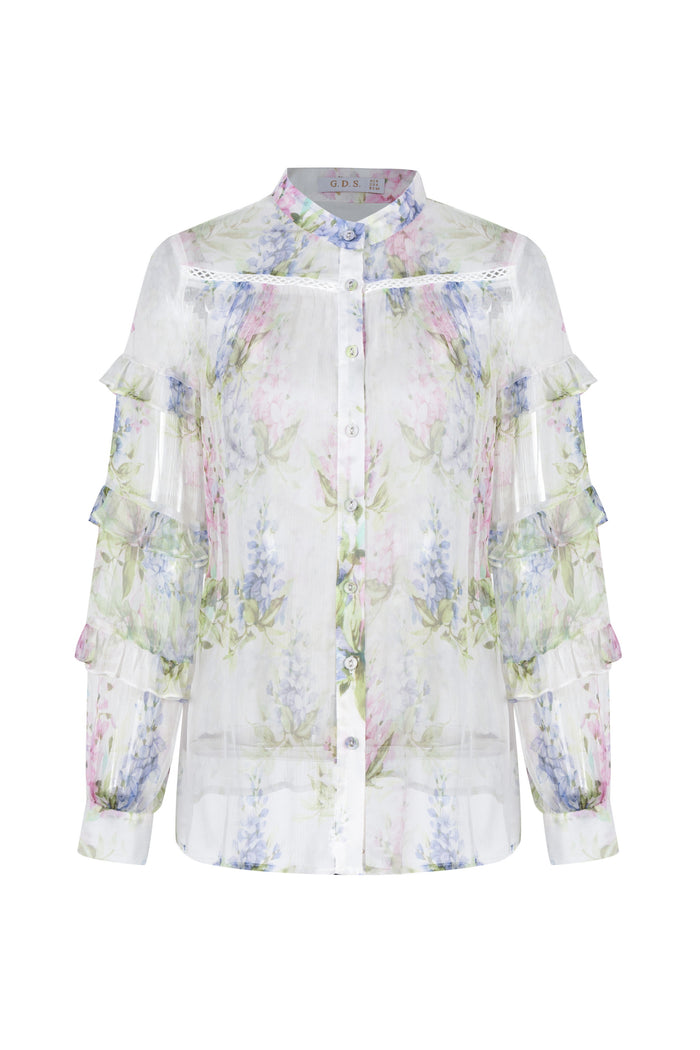 CHANTALLY SILK BLOUSE