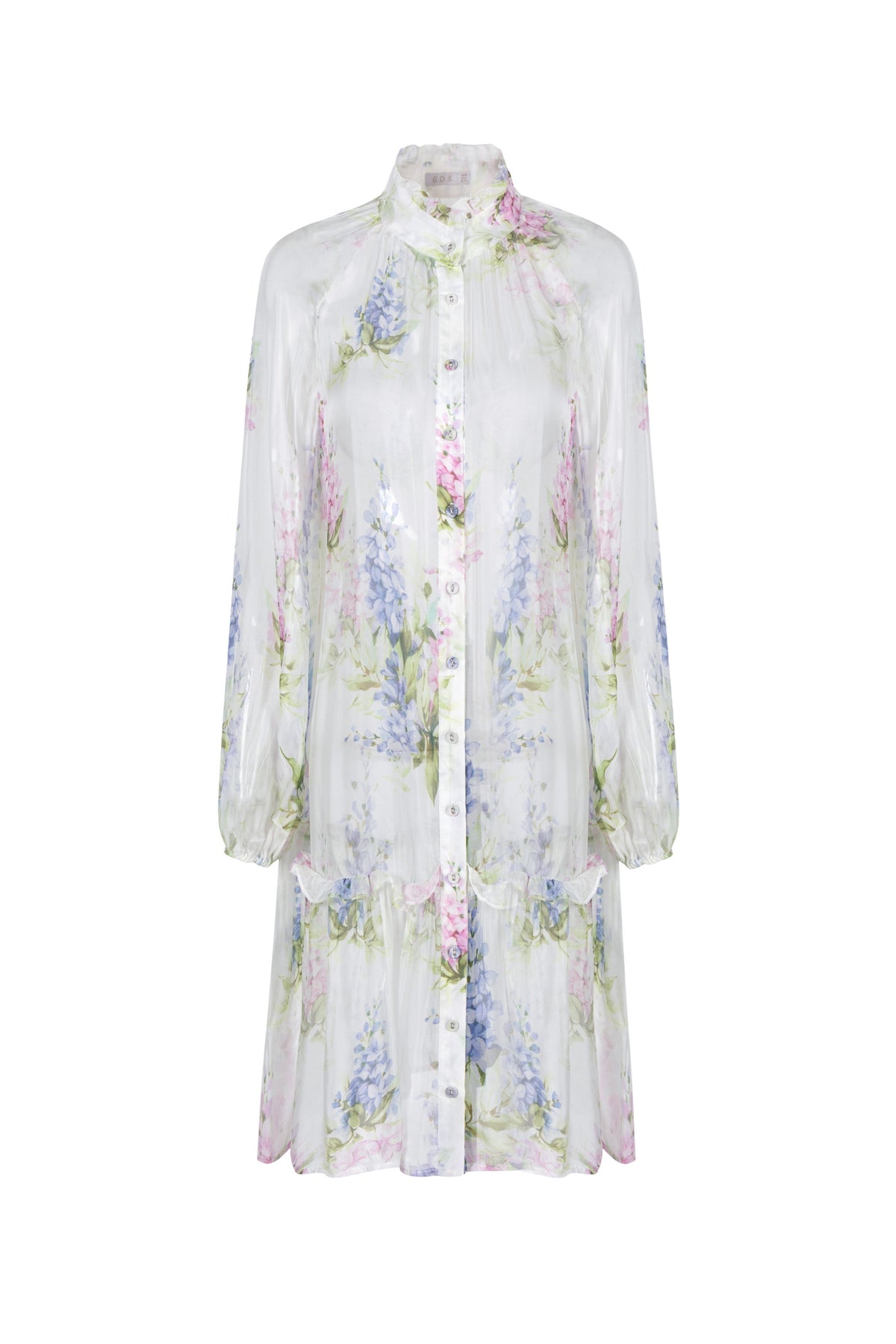CHANTALLY PRINTED SHORT DRESS
