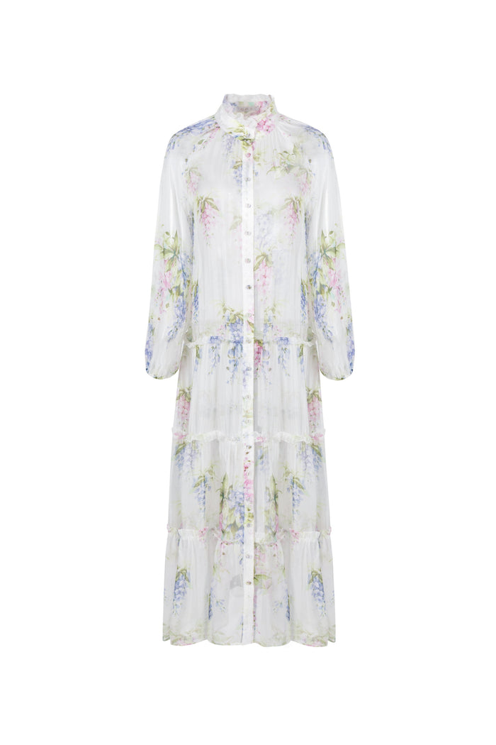 CHANTALLY PRINTED LONG DRESS
