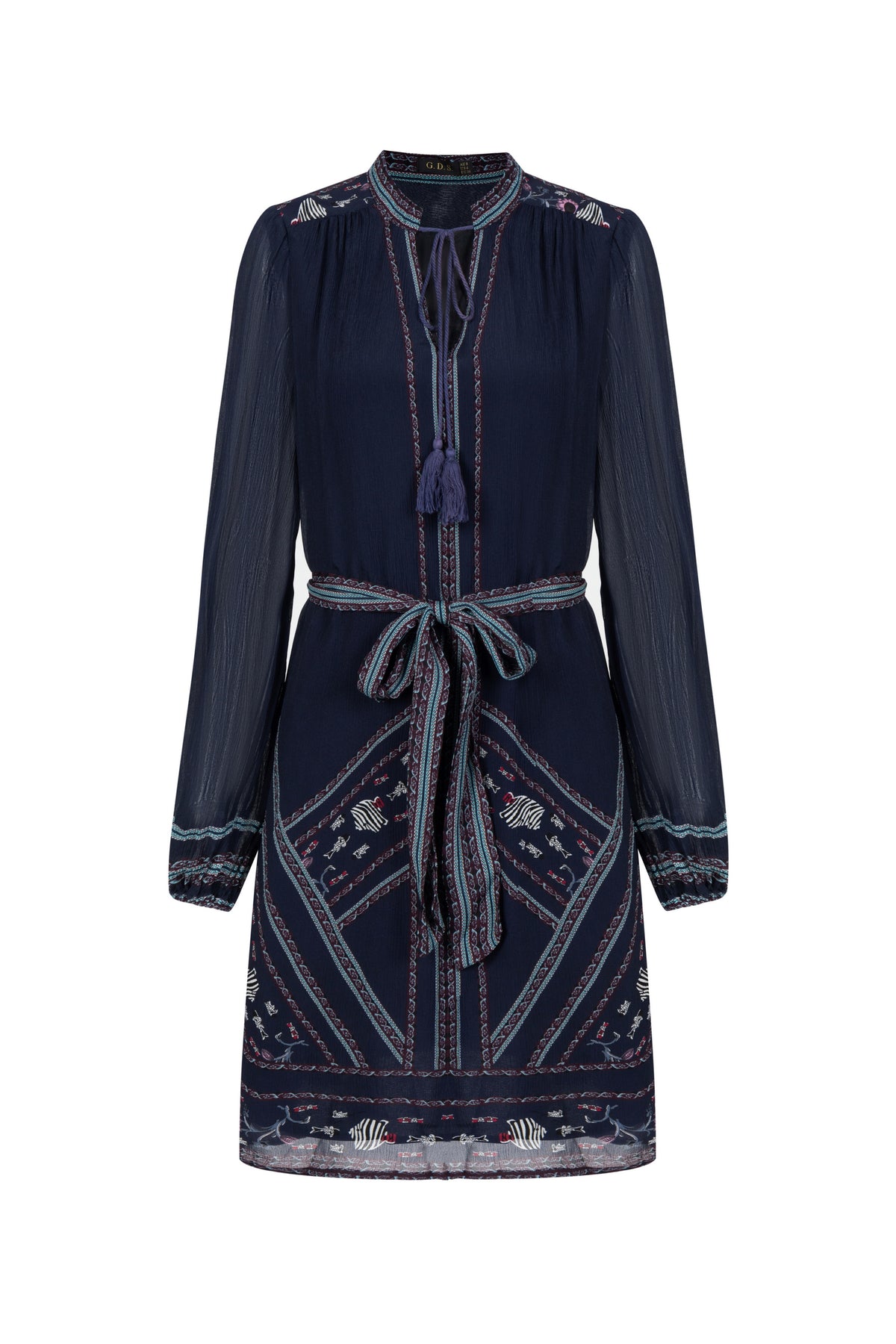 WINONA PRINTED SHORT DRESS