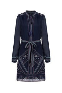 WINONA PRINTED SHORT DRESS