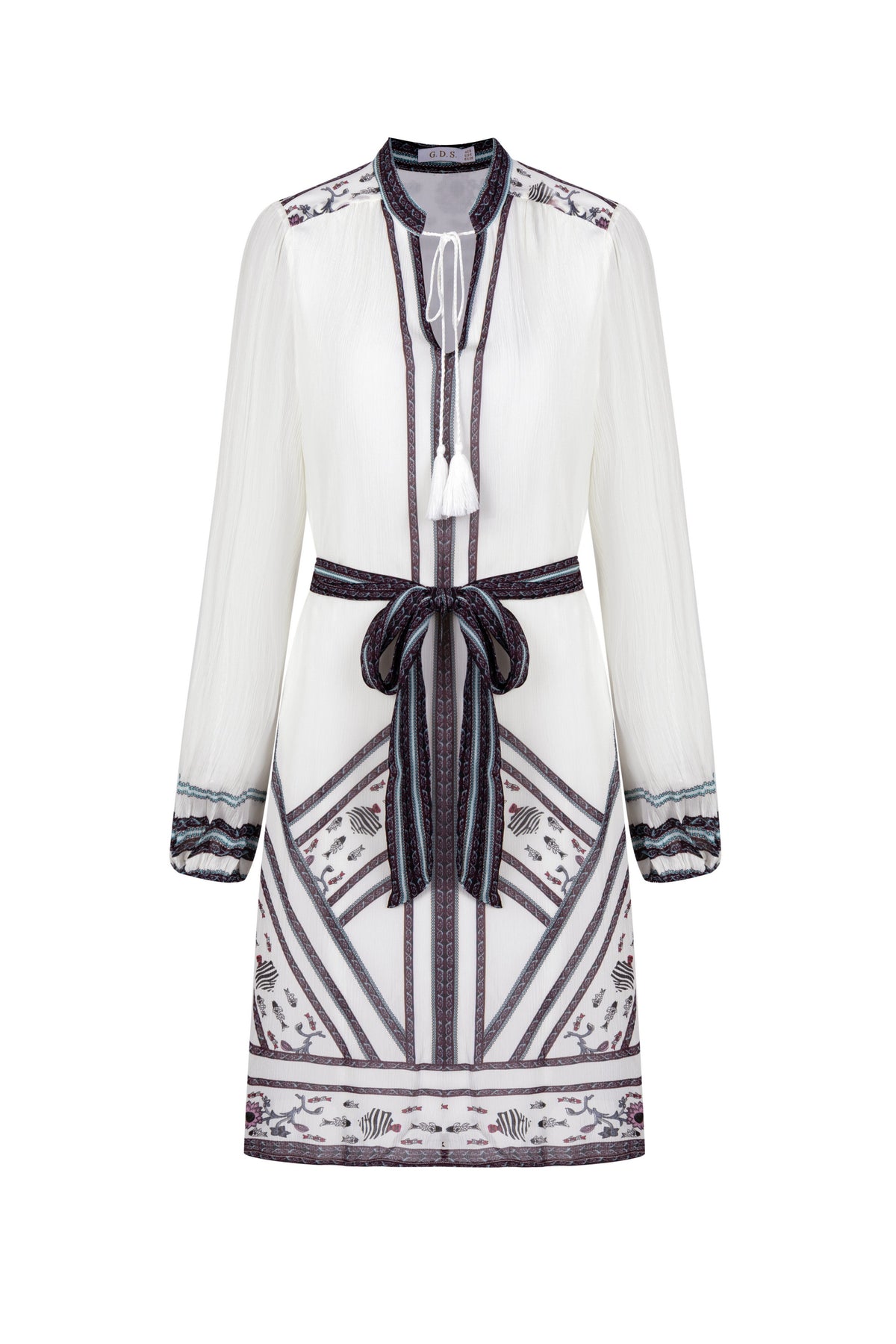 WINONA PRINTED SHORT DRESS