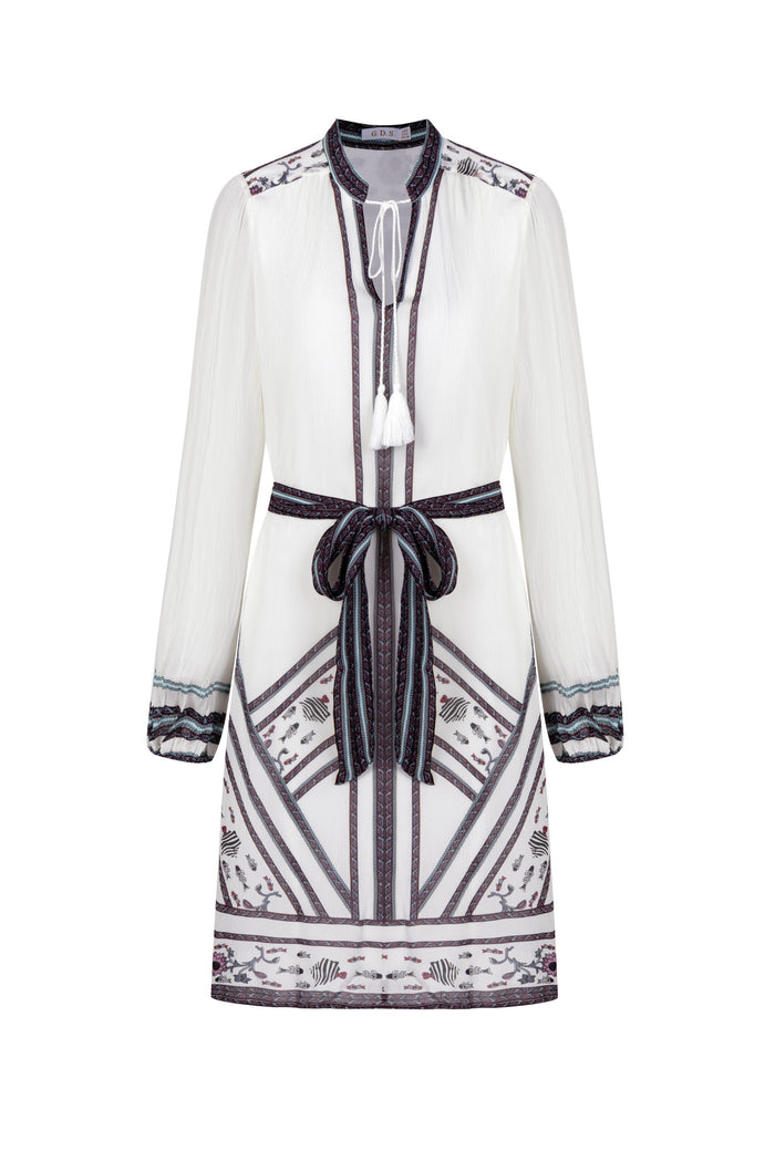 WINONA PRINTED SHORT DRESS