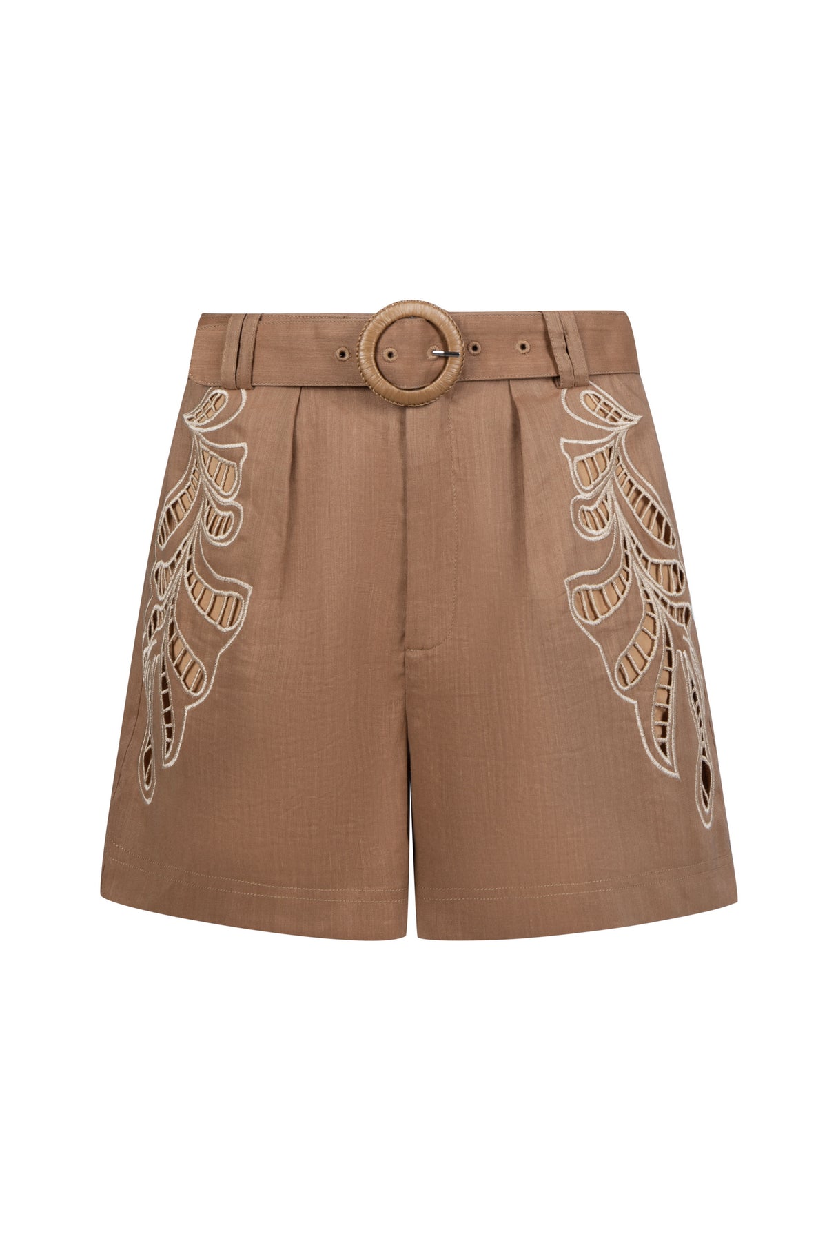 OCEANE EMBROIDERED SHORTS
