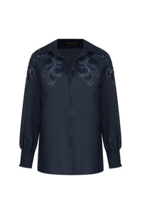 OCEANE EMBROIDERED SHIRT