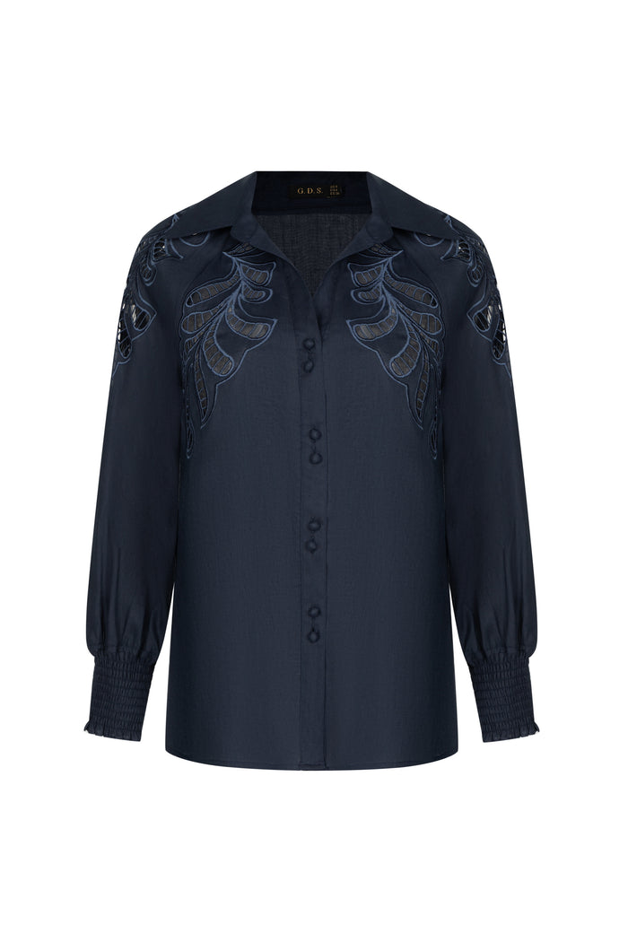 OCEANE EMBROIDERED SHIRT