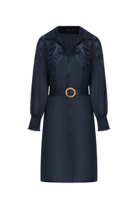 OCEANE EMBROIDERED DRESS