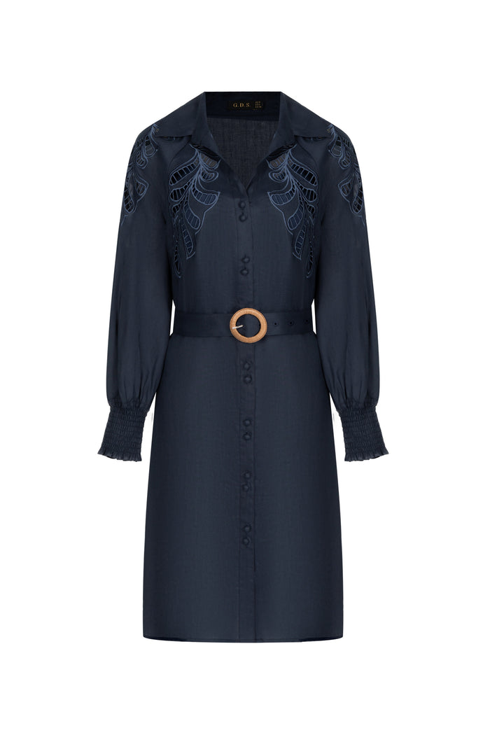 OCEANE EMBROIDERED DRESS