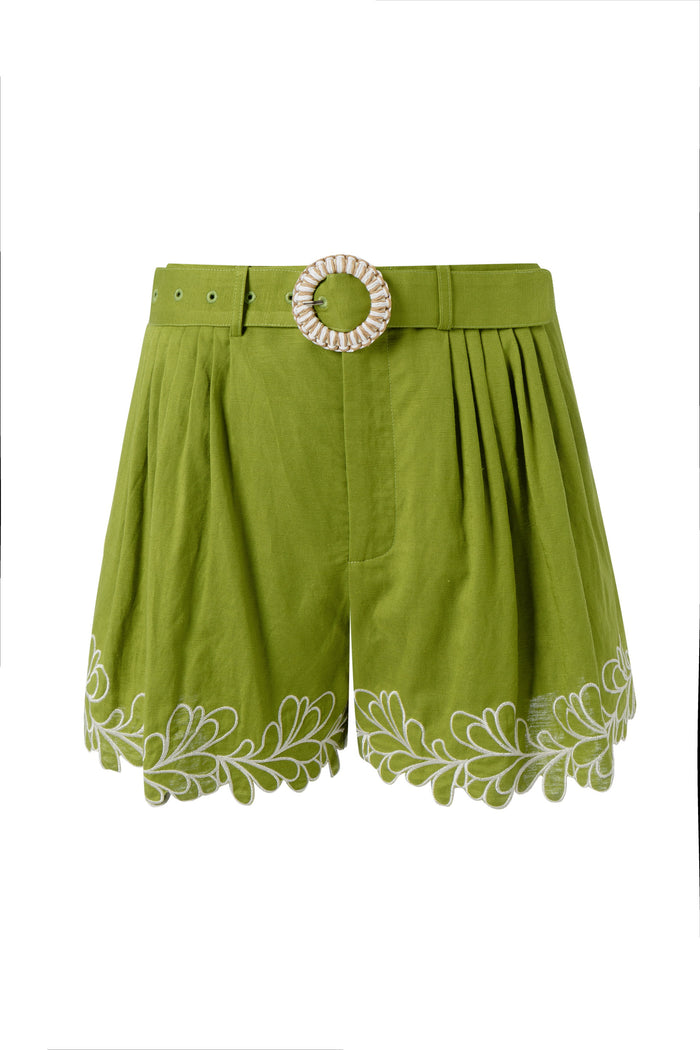 MARIBEL EMBROIDERED SHORTS