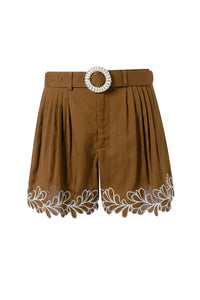 MARIBEL EMBROIDERED SHORTS