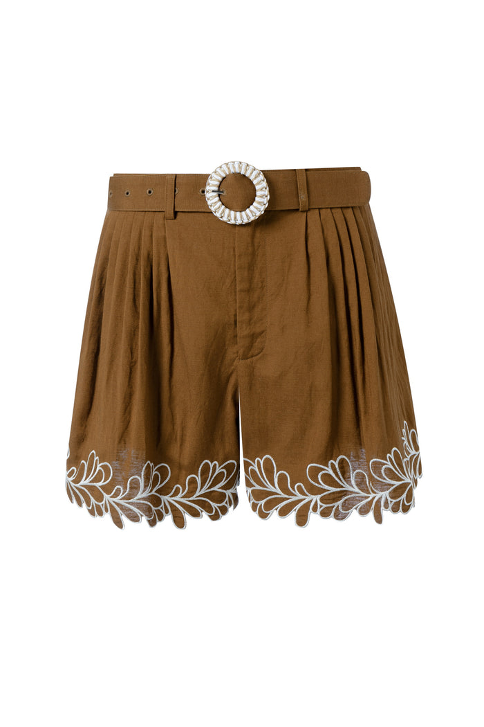 MARIBEL EMBROIDERED SHORTS
