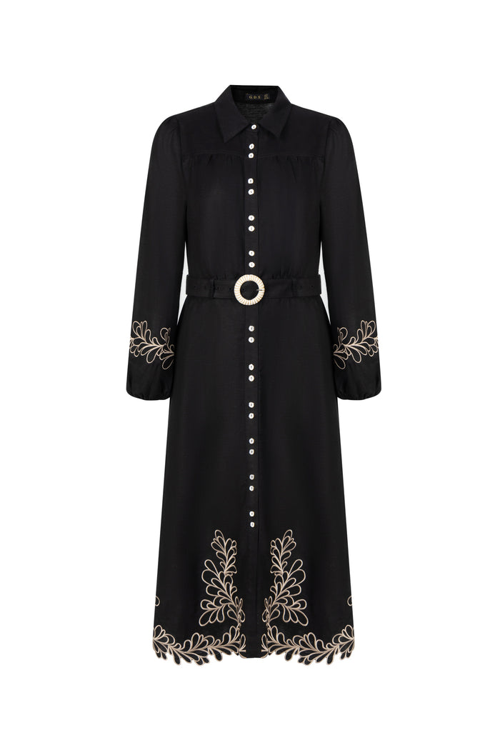 MARIBEL EMBROIDERED DRESS