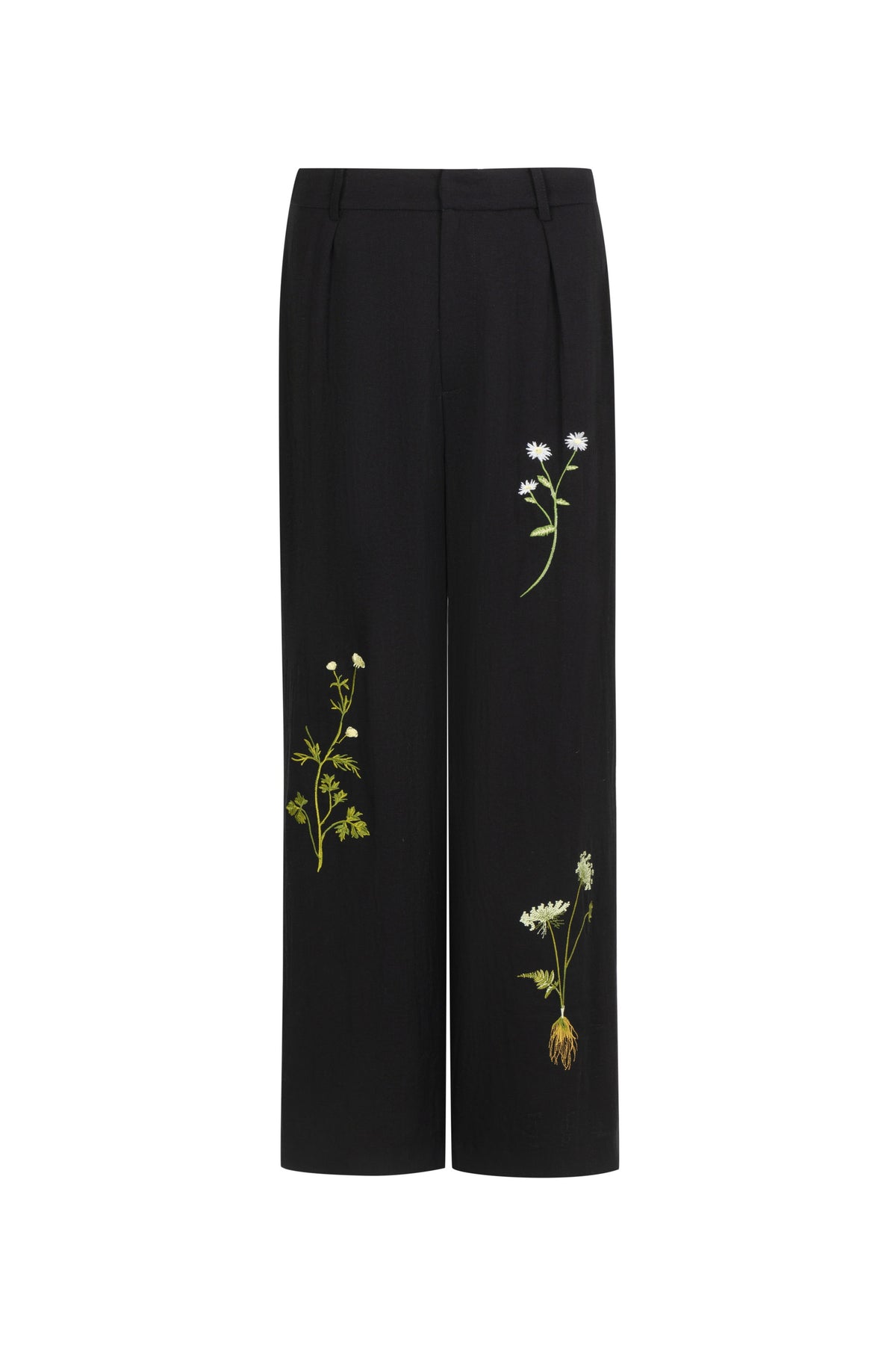AMELIA EMBROIDERED PANTS