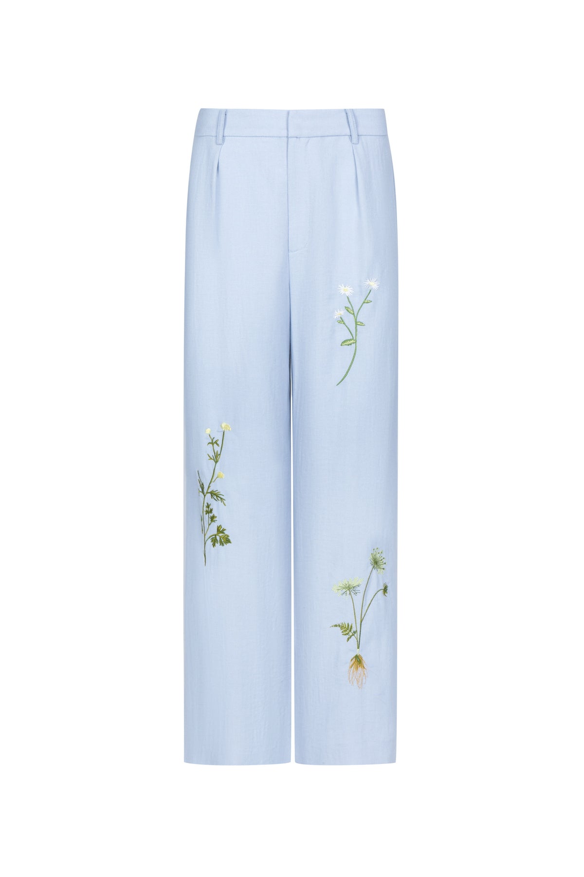 AMELIA EMBROIDERED PANTS