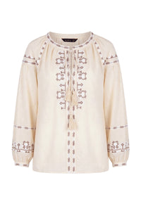 MAPLE EMBROIDERED BLOUSE