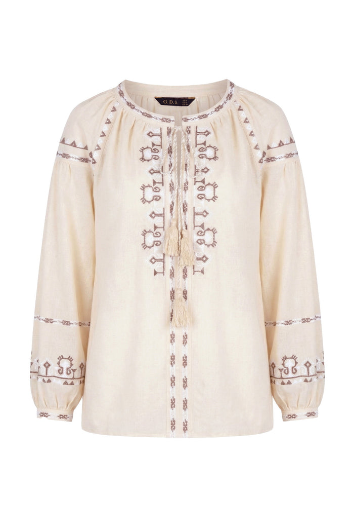 MAPLE EMBROIDERED BLOUSE