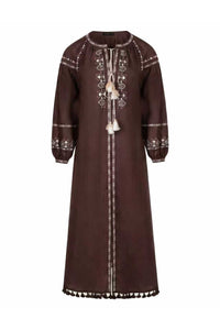 MAPLE EMBROIDERED DRESS