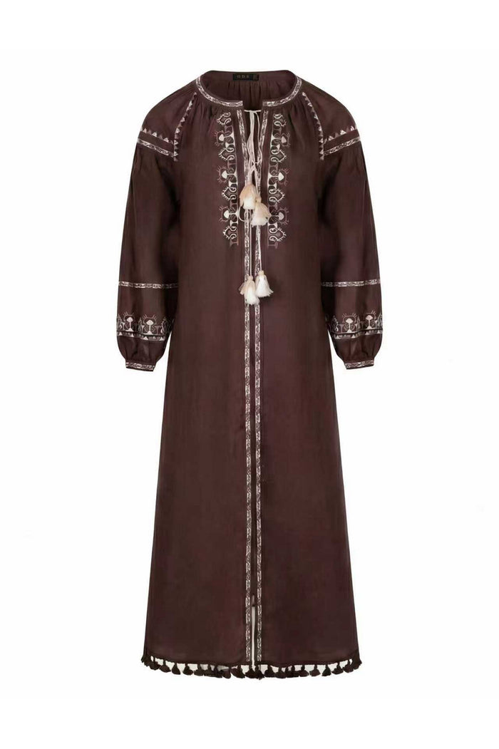 MAPLE EMBROIDERED DRESS