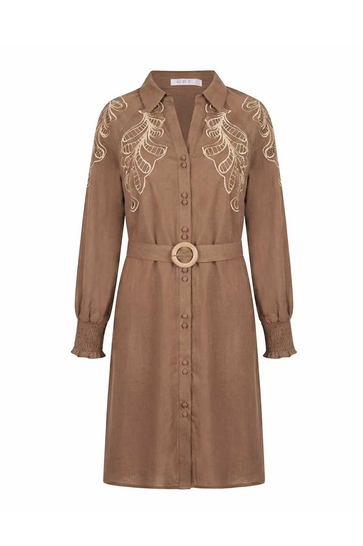 OCEANE EMBROIDERED DRESS