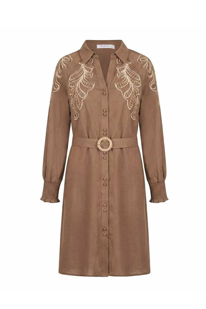 OCEANE EMBROIDERED DRESS