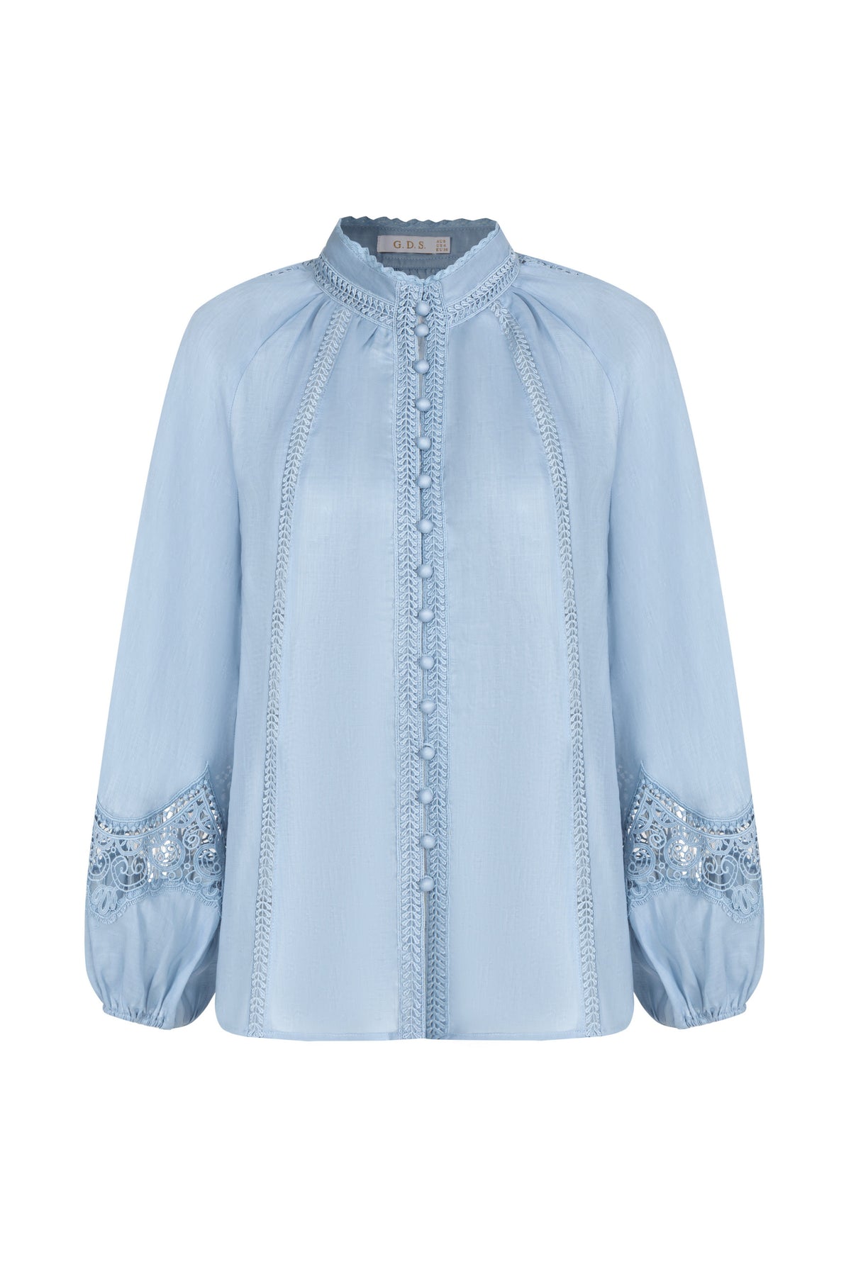 MEISSEN LINEN BLOUSE