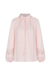MEISSEN LINEN BLOUSE