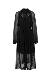 MARCELINE SILK DRESS