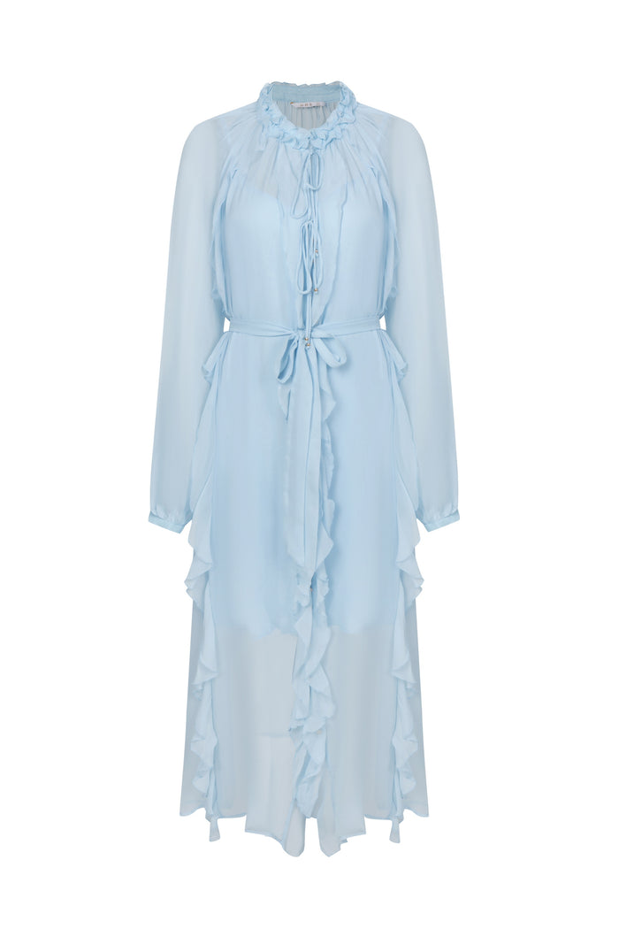 MARCELINE SILK DRESS