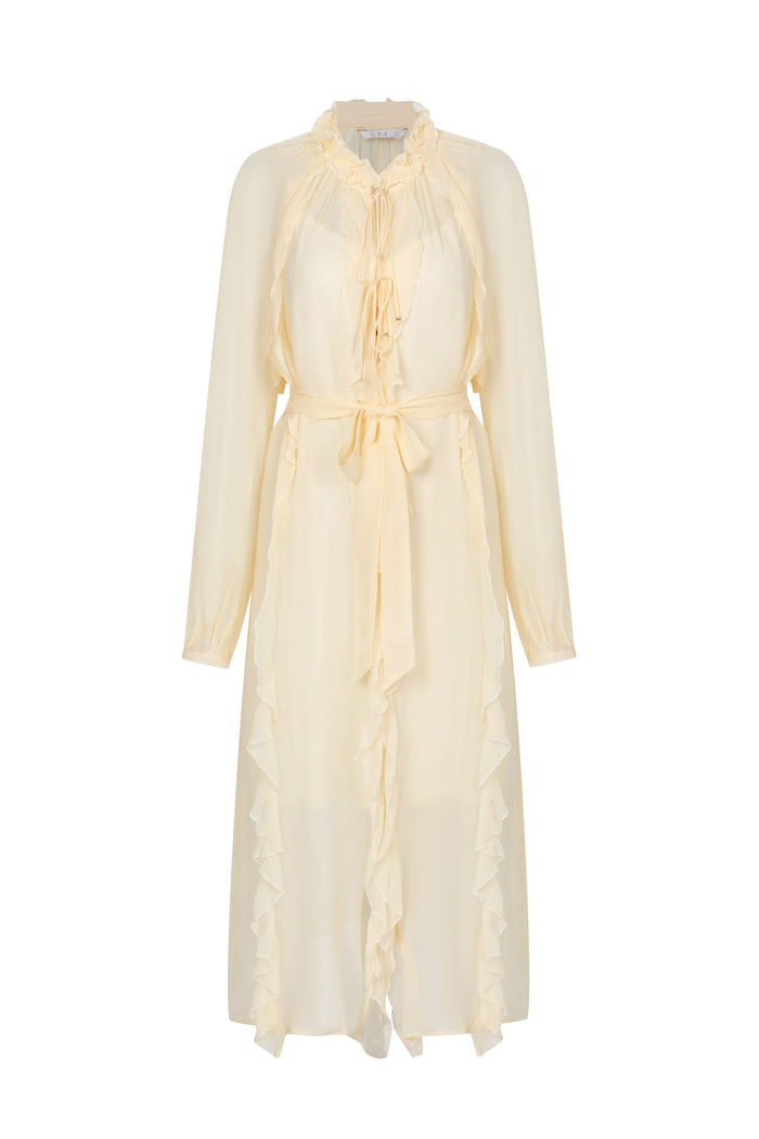 MARCELINE SILK DRESS