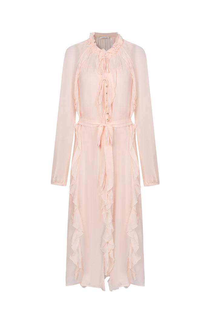 MARCELINE SILK DRESS
