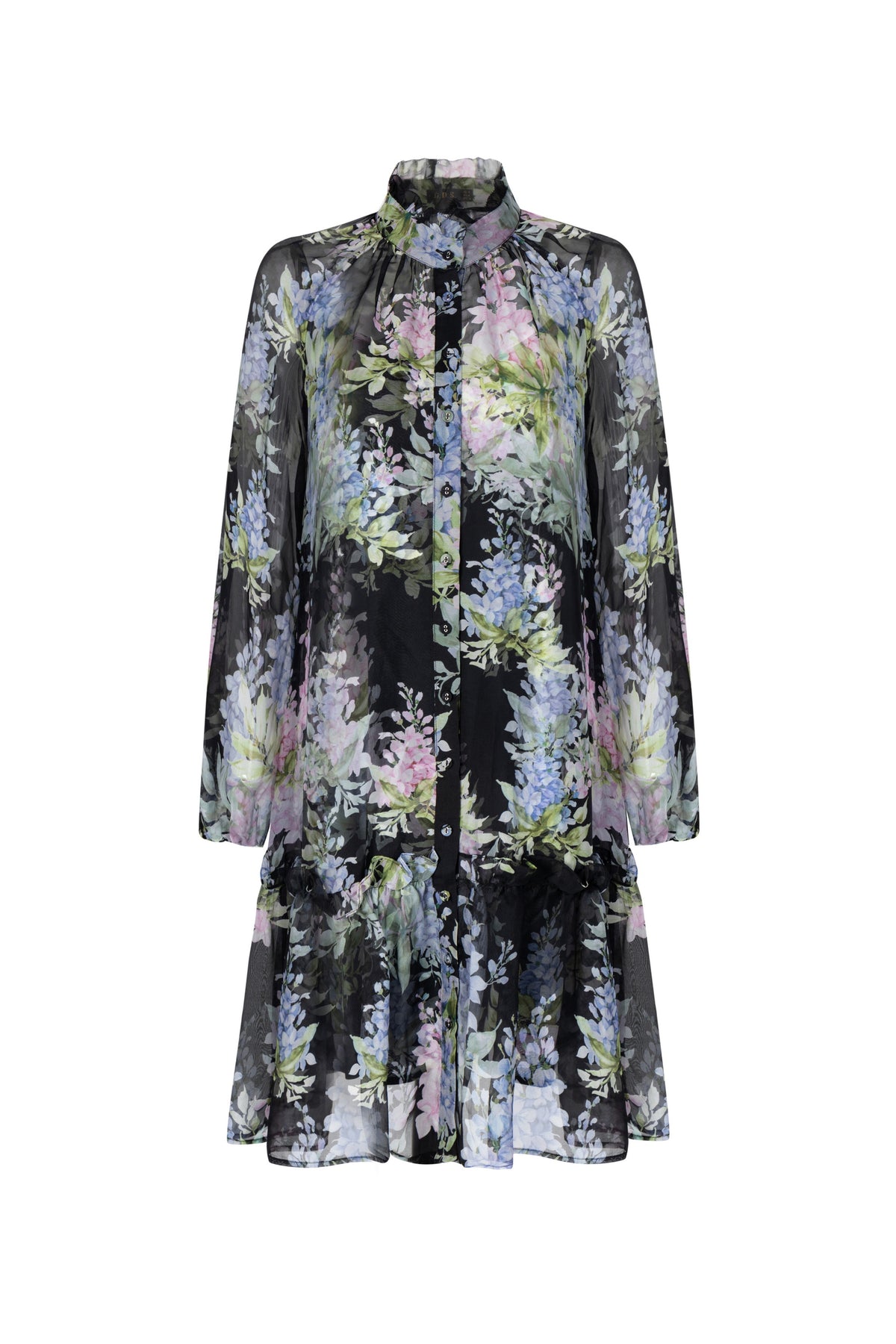 CHANTALLY PRINTED SHORT DRESS