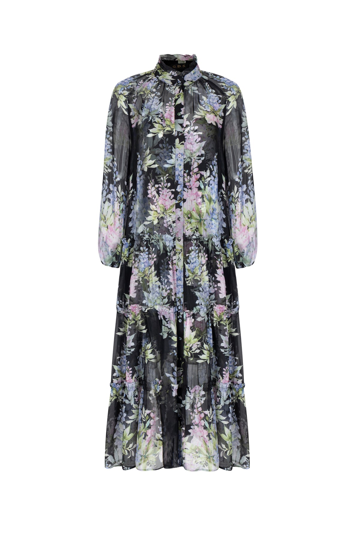 CHANTALLY PRINTED LONG DRESS