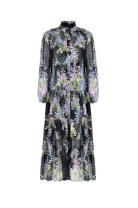 CHANTALLY PRINTED LONG DRESS