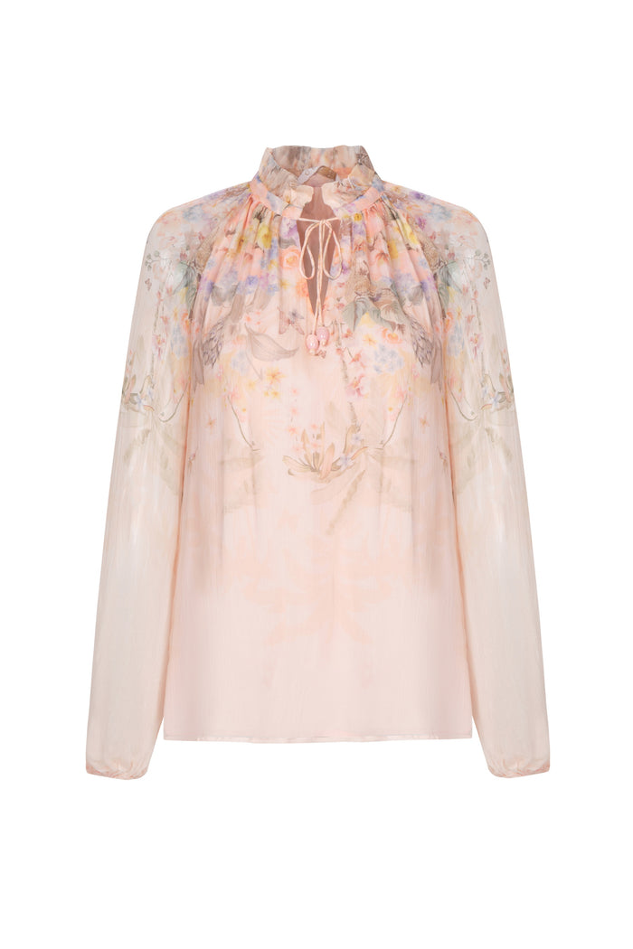 LUNA PRINTED BLOUSE