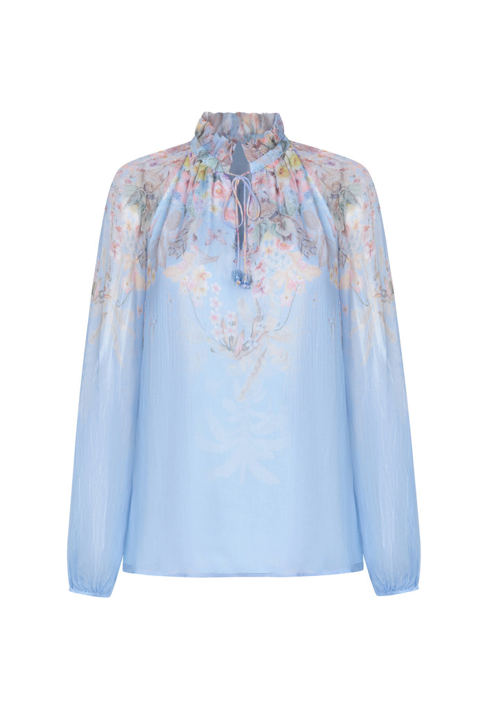 LUNA PRINTED BLOUSE