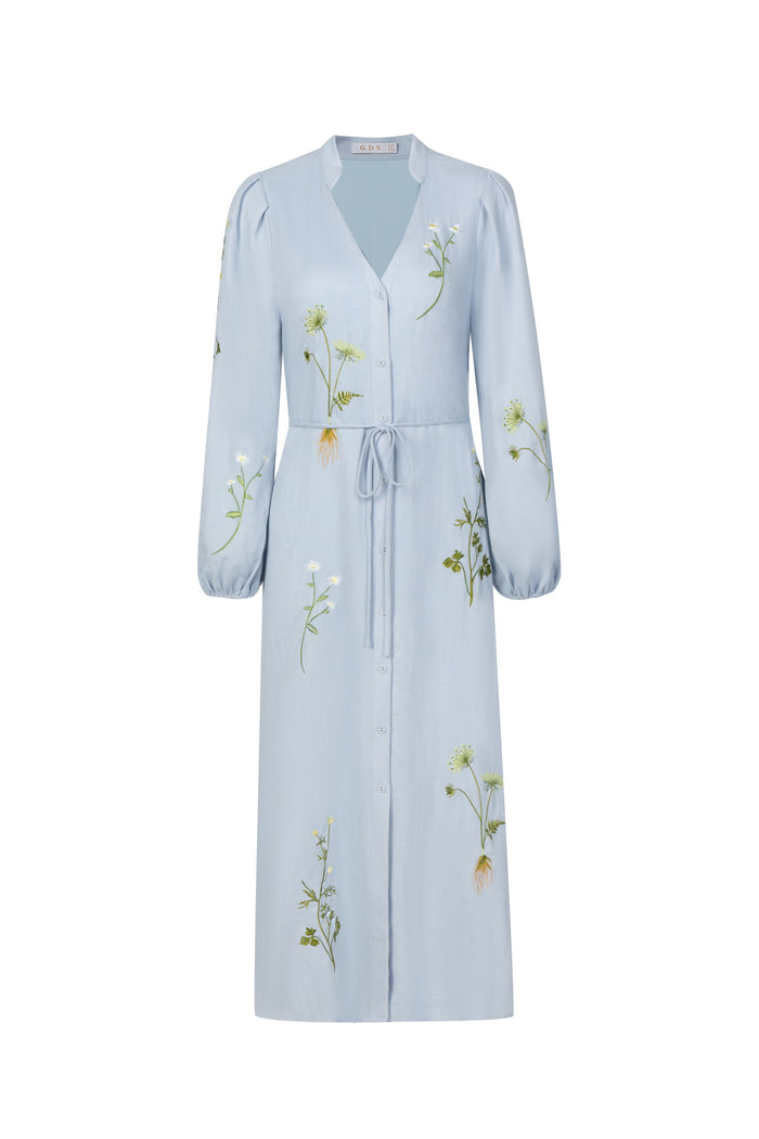 AMELIA EMBROIDERED DRESS