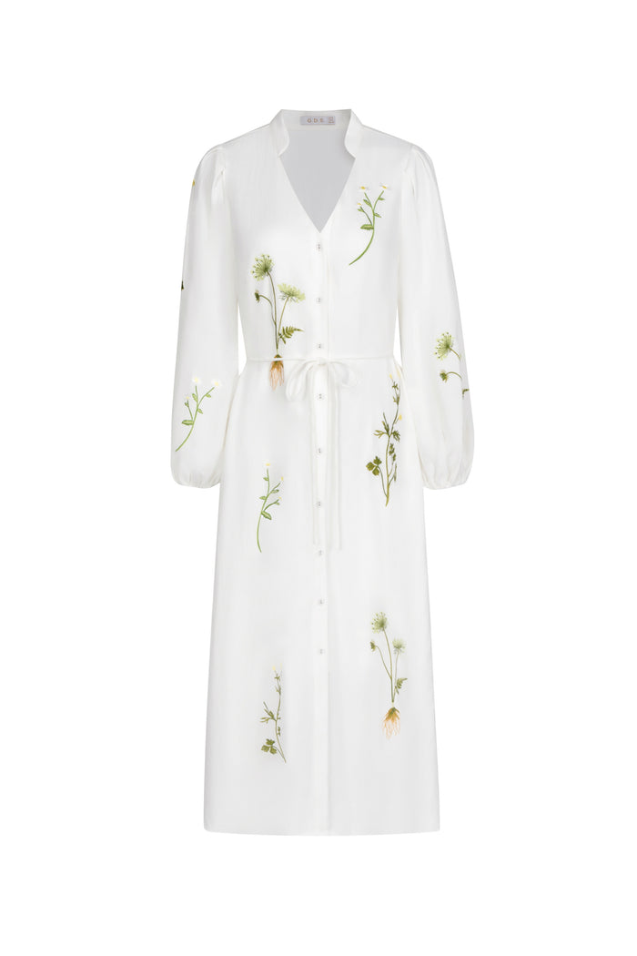 AMELIA EMBROIDERED DRESS