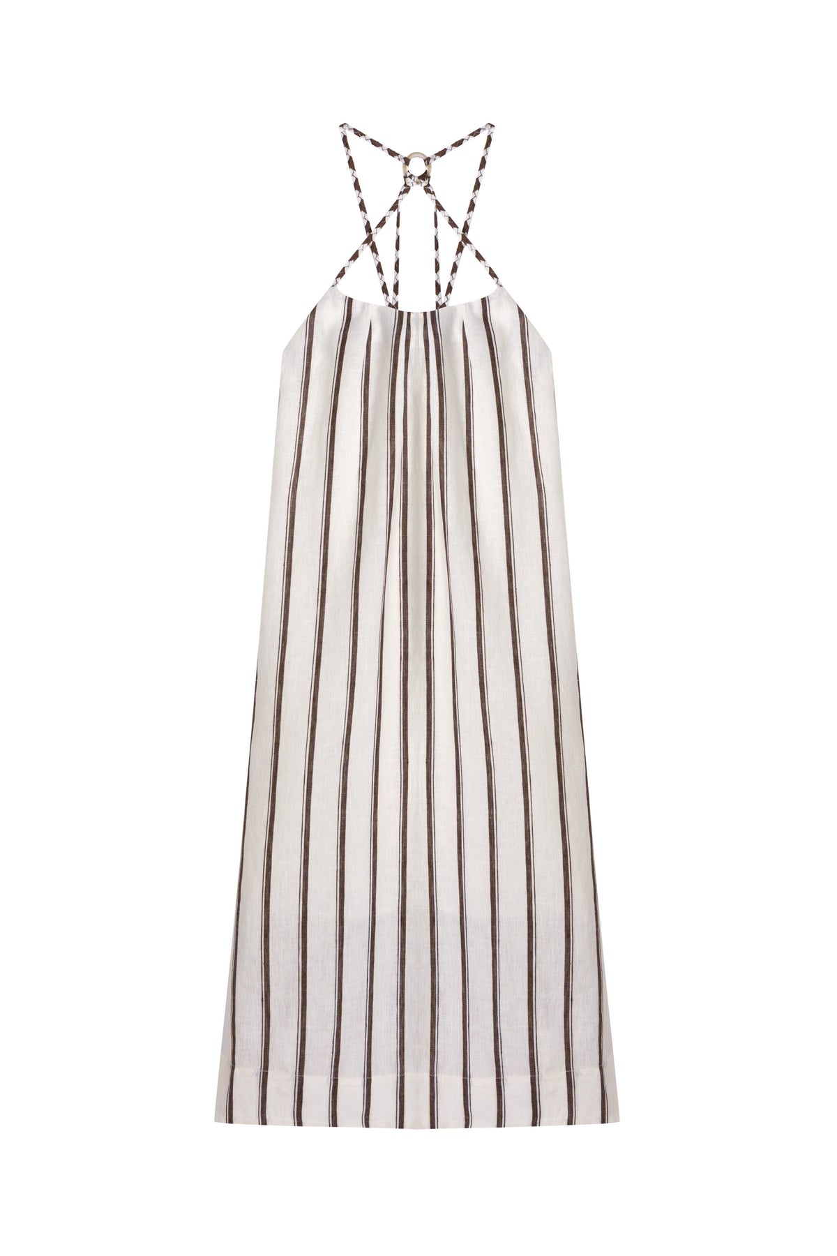 LYRA LINEN SLIP DRESS