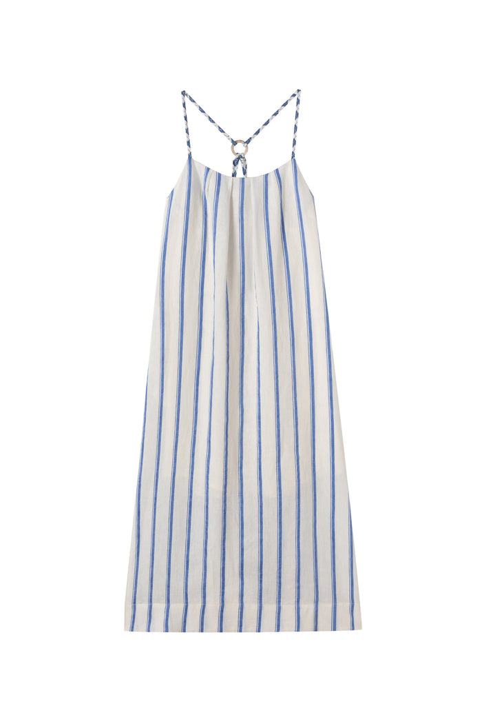 LYRA LINEN SLIP DRESS