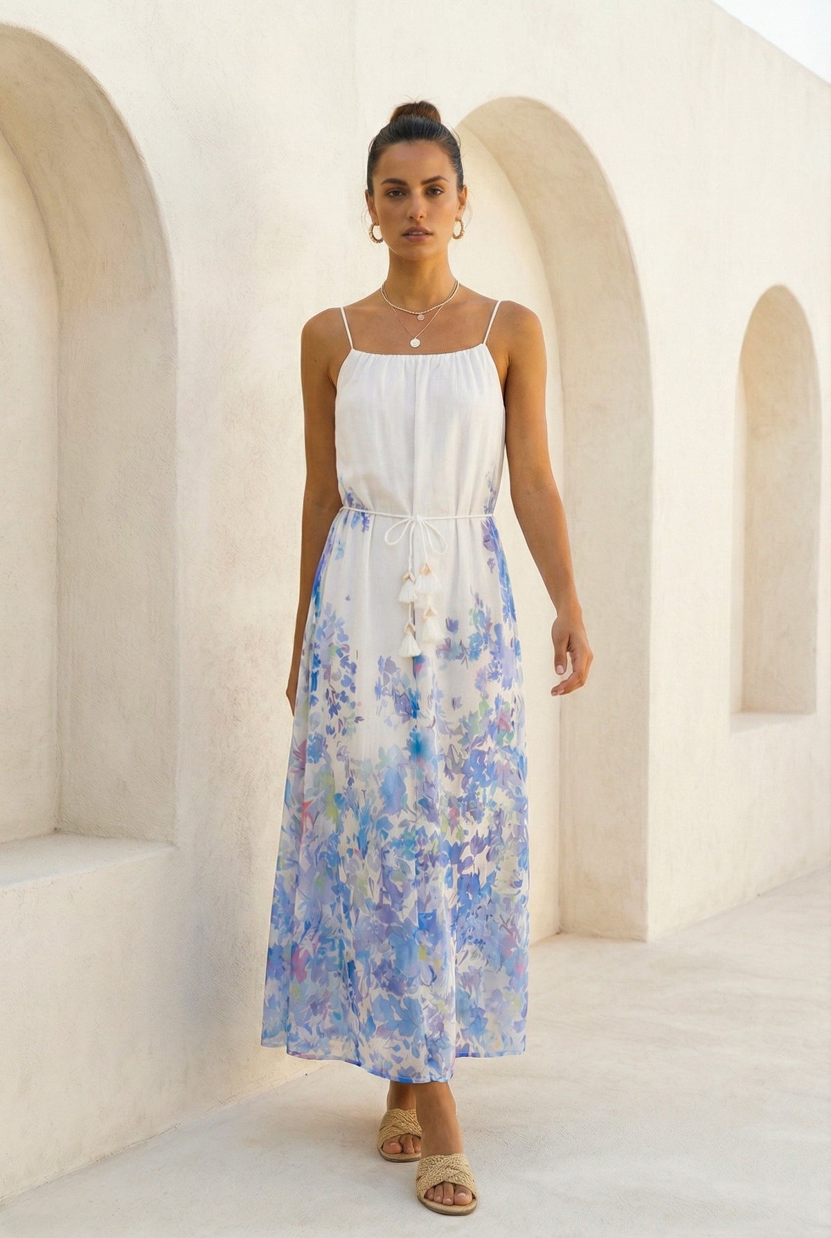 LYSANDER PRINTED DRESS