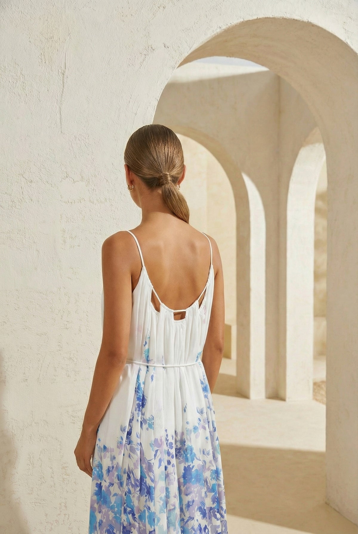 LYSANDER PRINTED DRESS
