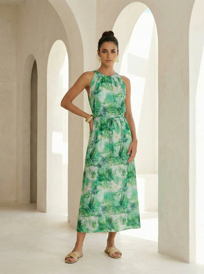 ASSIA CUPRO LONG DRESS