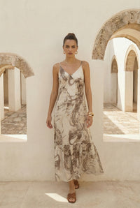 ZARA PRINTED DRESS