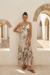 ZARA PRINTED DRESS