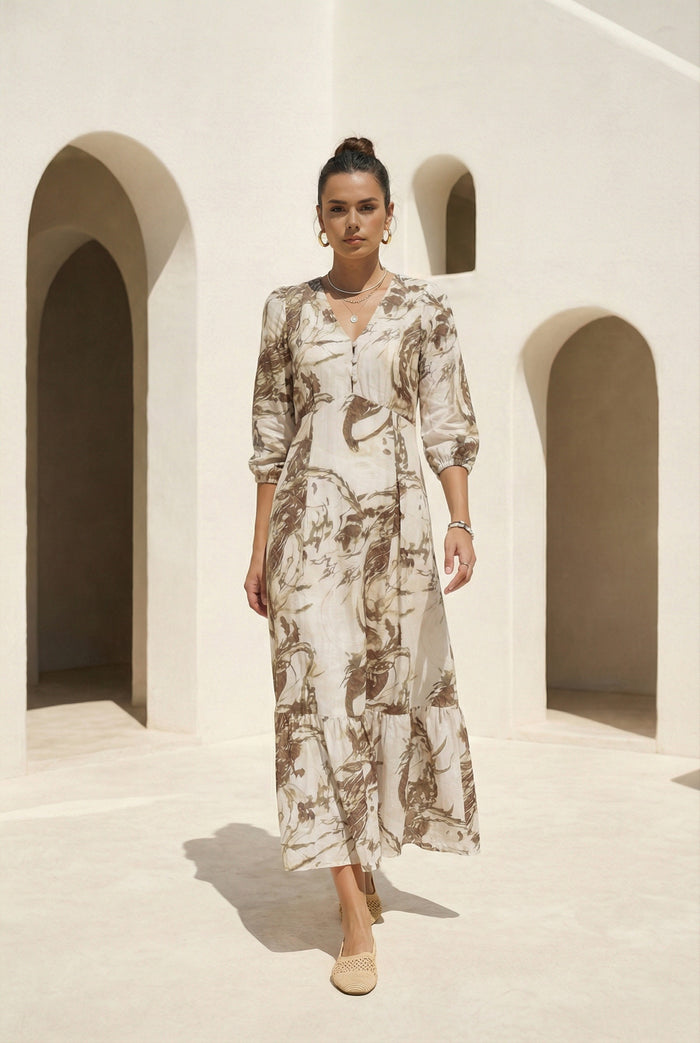 ZARA LINEN DRESS