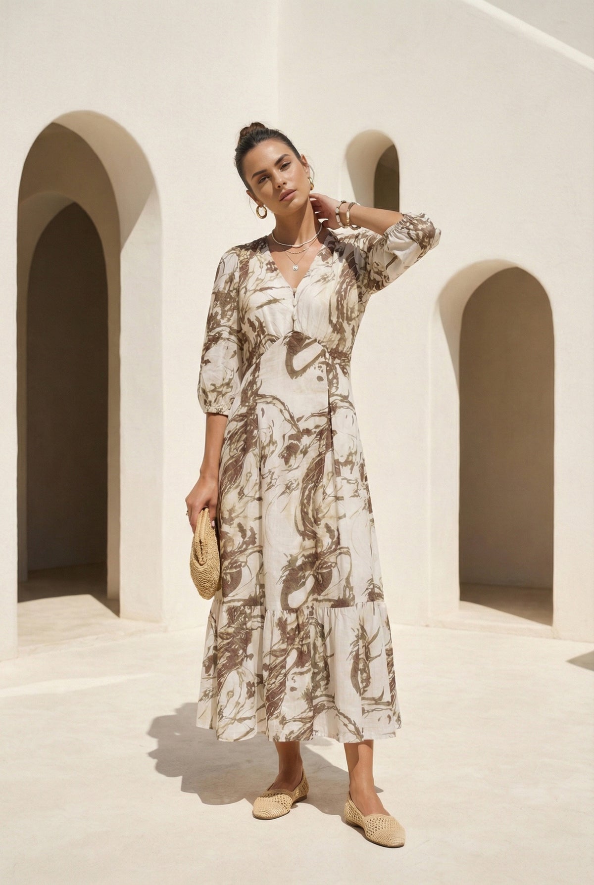 ZARA LINEN DRESS