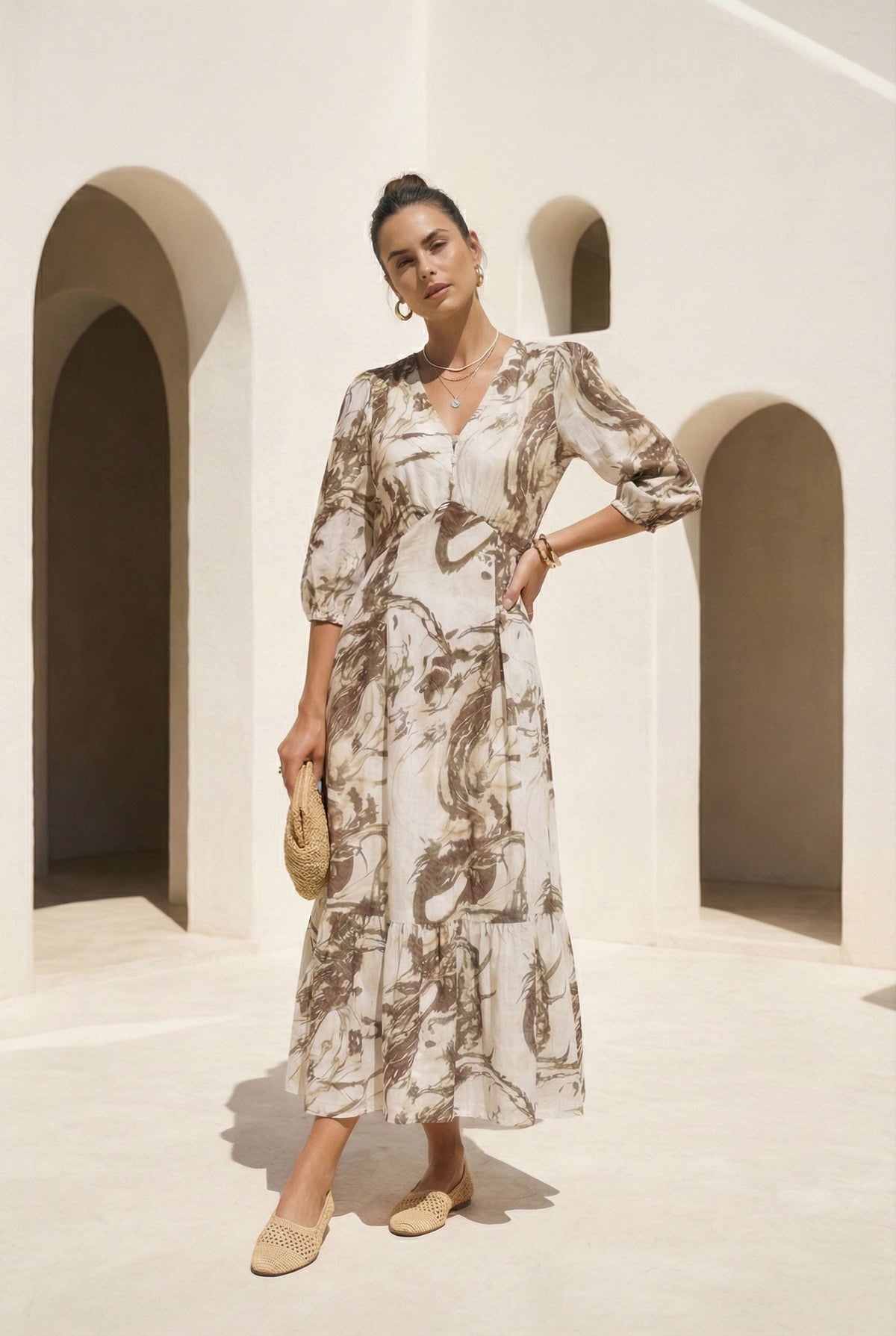 ZARA LINEN DRESS
