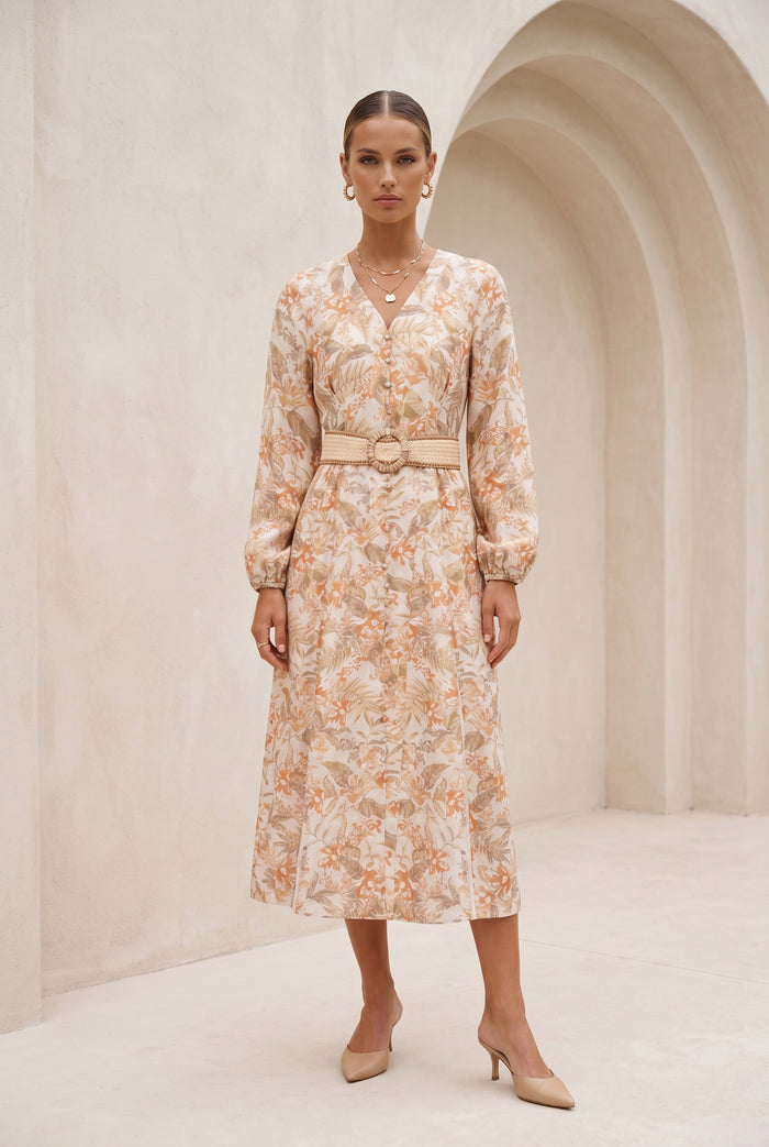 THISTLE LINEN DRESS