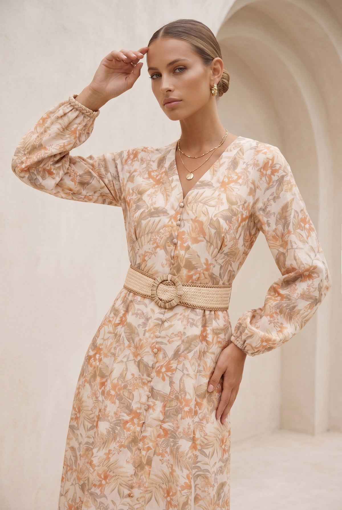 THISTLE LINEN DRESS